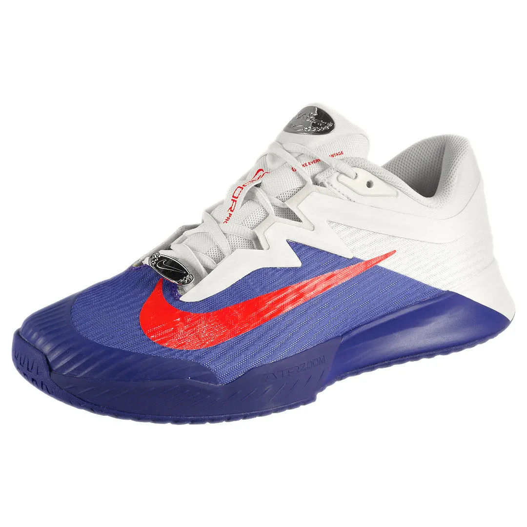 Nike Men's Air Zoom Vapor Pro 3 - Premium RG - Deep Night/Light Crimson Breathable Airflow
