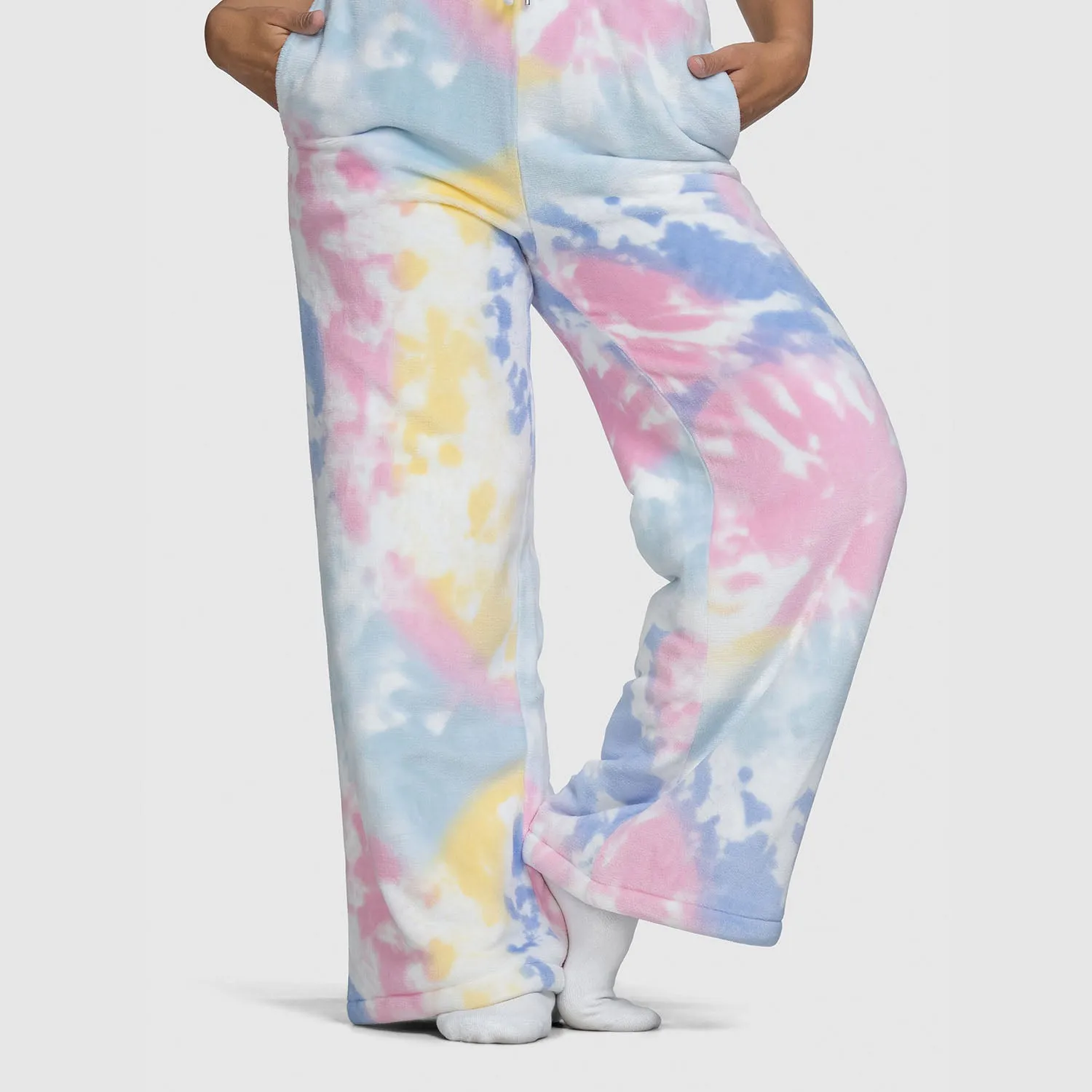 Bright Tie-Dye Indoor Outfit