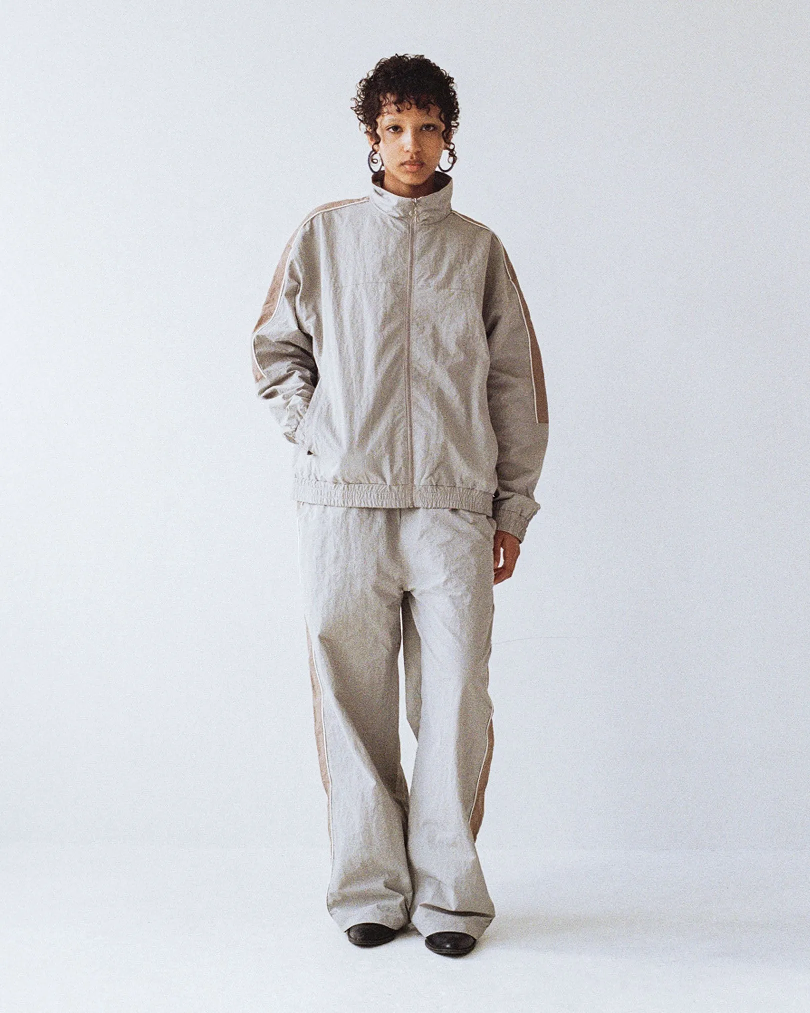 Street Comfort Fit Nylon Track Jacket