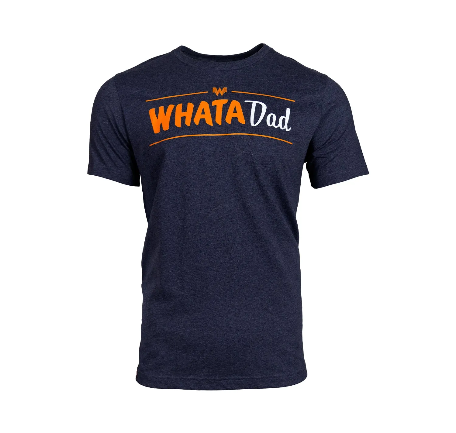 Navy WhataDad Tee Essential Comfort Minimalist fashion
