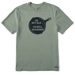 Eco Friendly Material Men's I'm Not Old I'm Well Seasoned Short Sleeve Crusher Tee