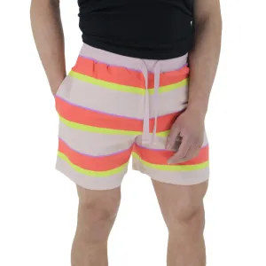 QuickAccessPockets Easy Stretch Men's Striped Casual Short,Multi