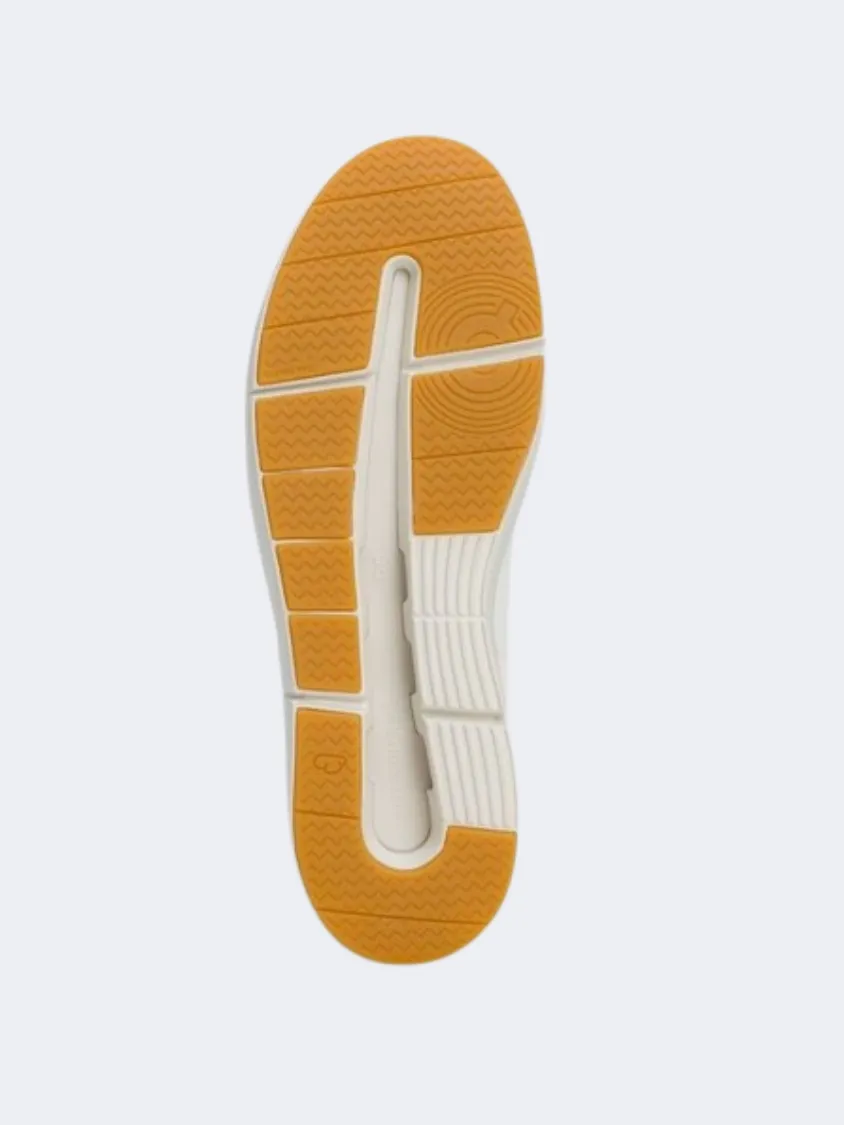 Slim Line On The Roger Clubhouse 2 Women Tennis Shoes White/Sand