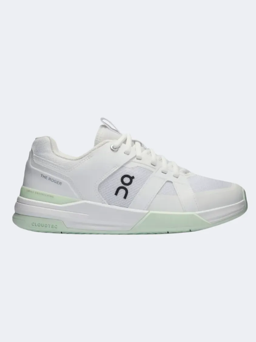 On The Roger Clubhouse Pro 2 Women Tennis Shoes White/Lima Cold Tone