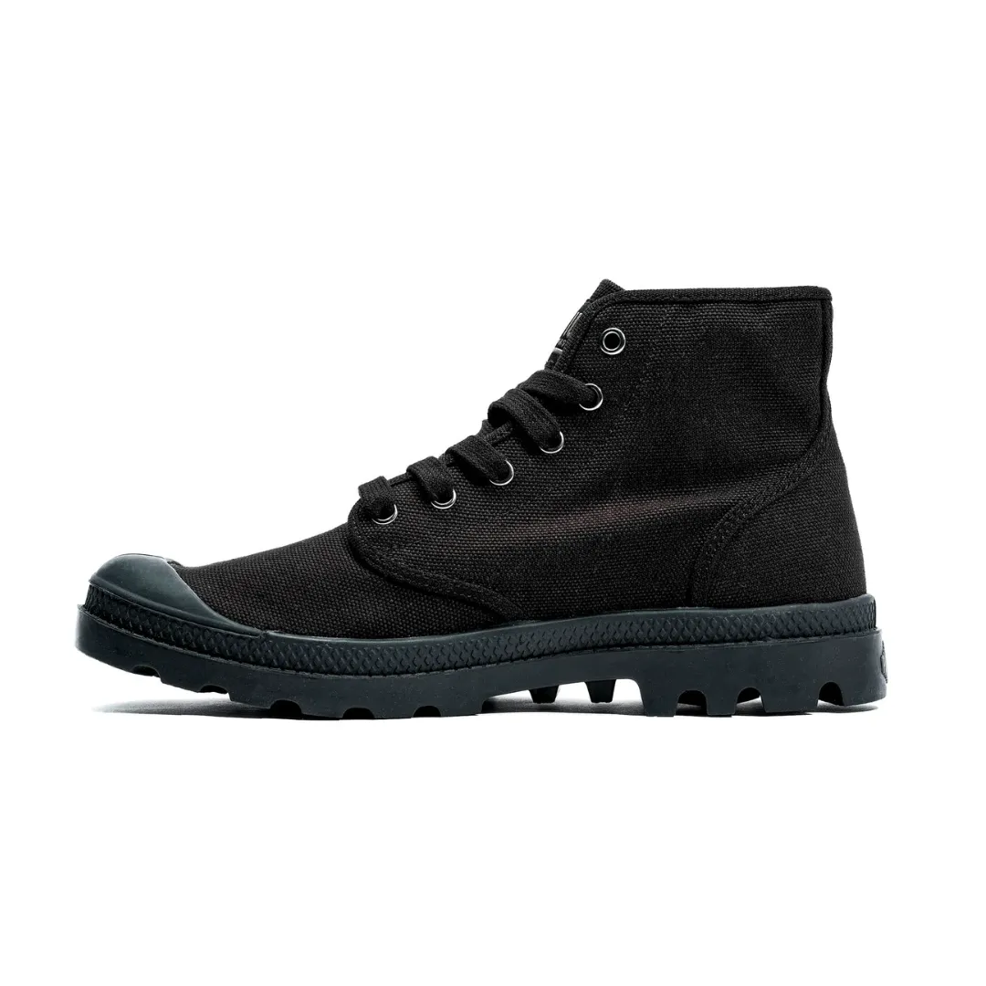 comfortable socks Women's Pampa Hi in Black from Palladium