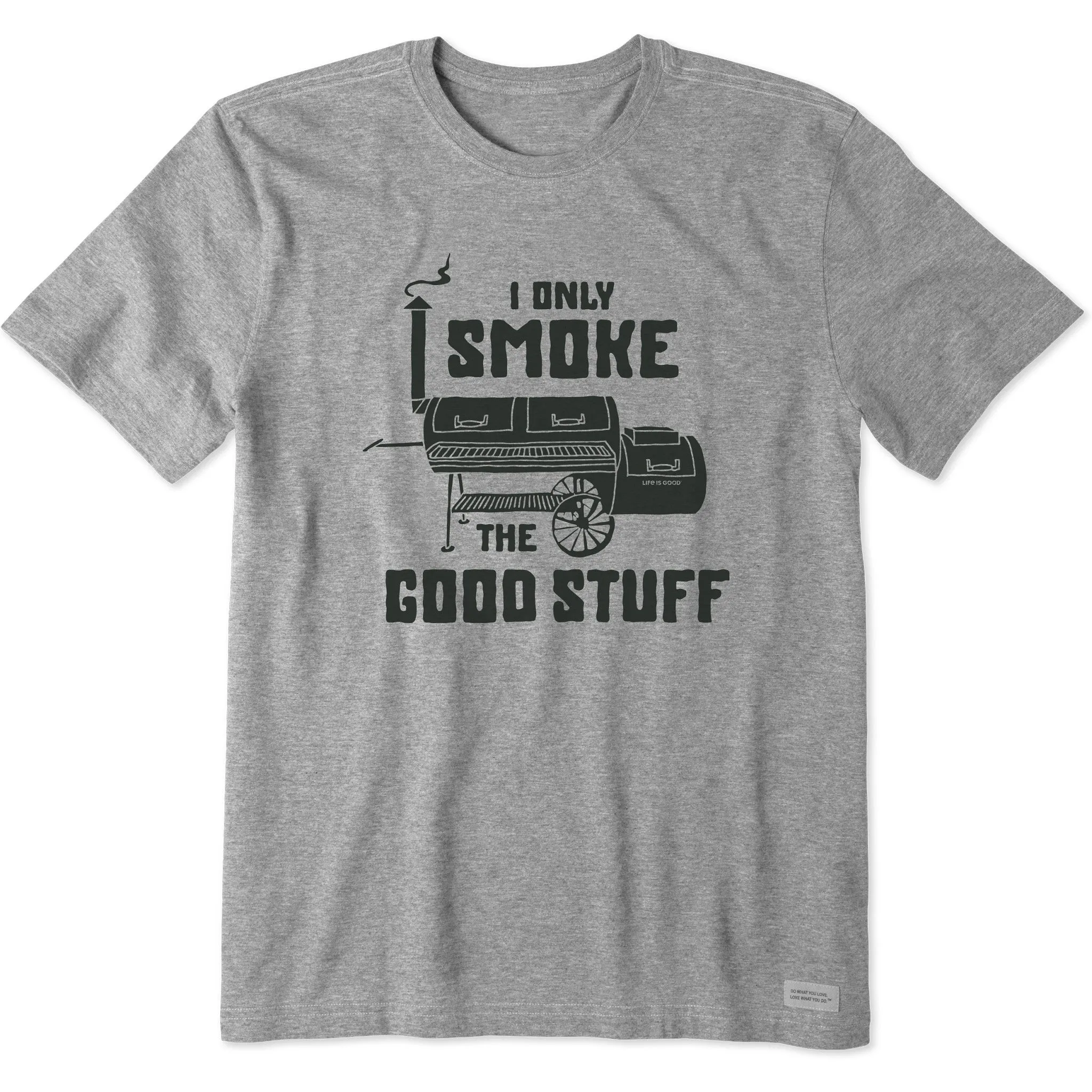 Men's I Only Smoke the Good Stuff Short Sleeve Tee AllSeasonWear Smart Casual Look