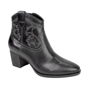 Aetrex Women's Reagan Heel Boot Black Deep Freeze Durable Layer