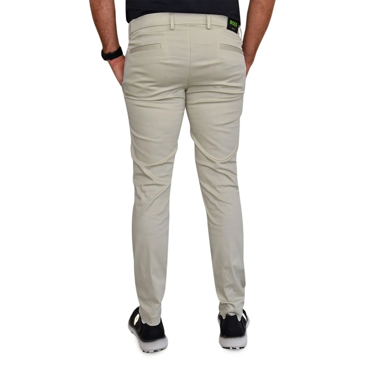 Perfect Movement Neutral Style BOSS Rogan 4-1 Golf Pants - Light Beige