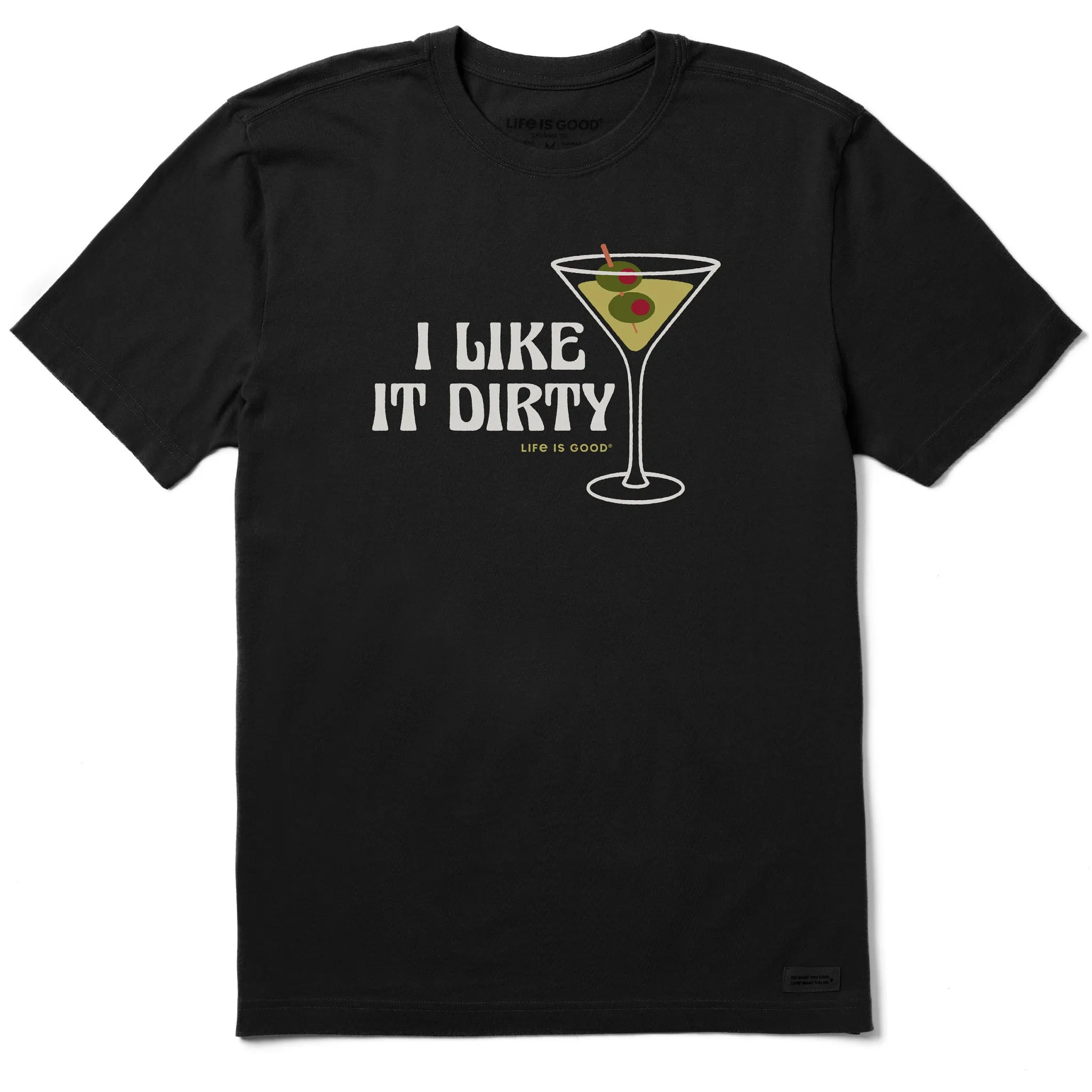 Effortless Style Men's I Like it Dirty Martini Short Sleeve Tee