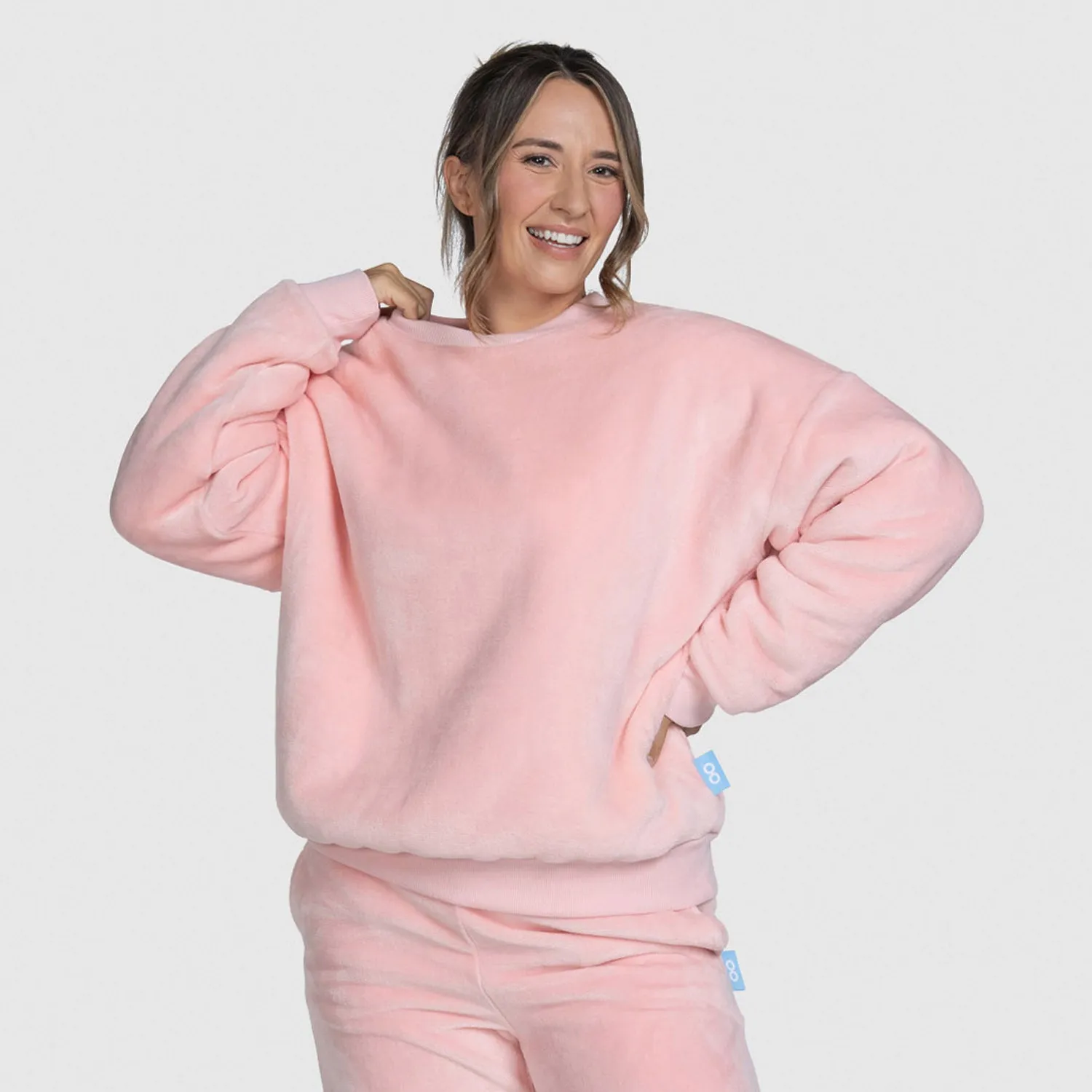 Pink Calm Hours Reinforced Knee Panels