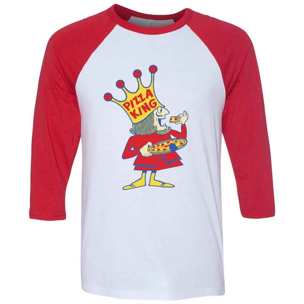 Stretch Design Prom Pizza King Baseball Tee ***CLEARANCE***