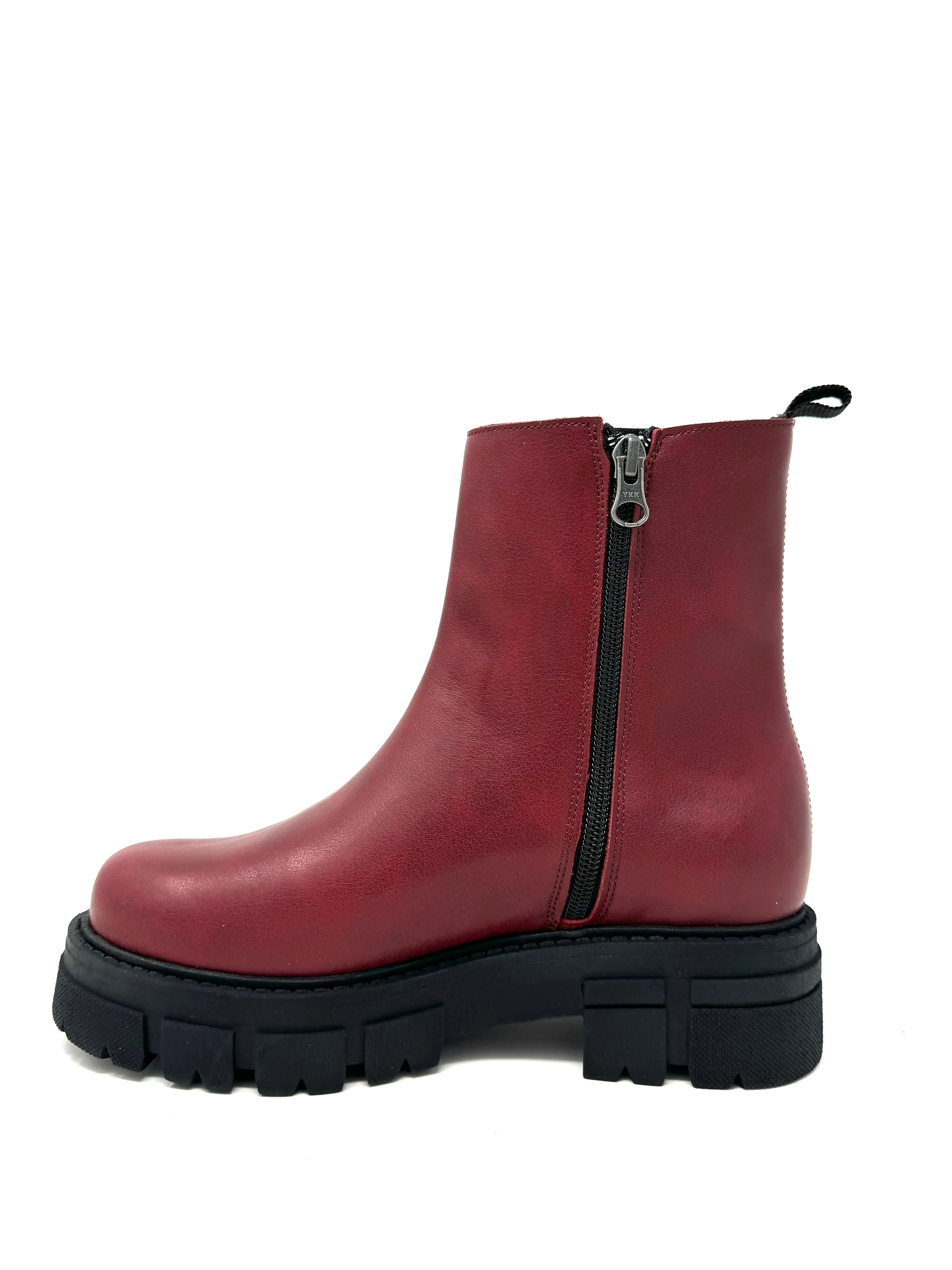 Comfort Lining Adventure Seeker Poppy Boot in Bordeaux from Novacas
