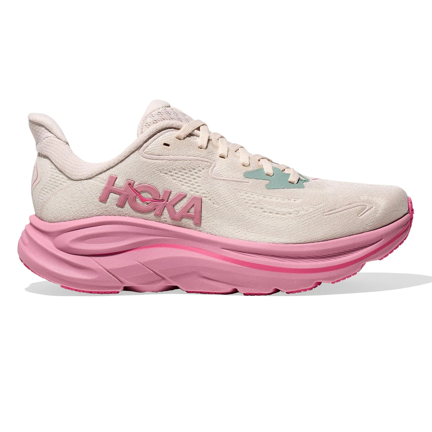 muted colors Daily Comfort Womens HOKA Clifton 10 (Wide)