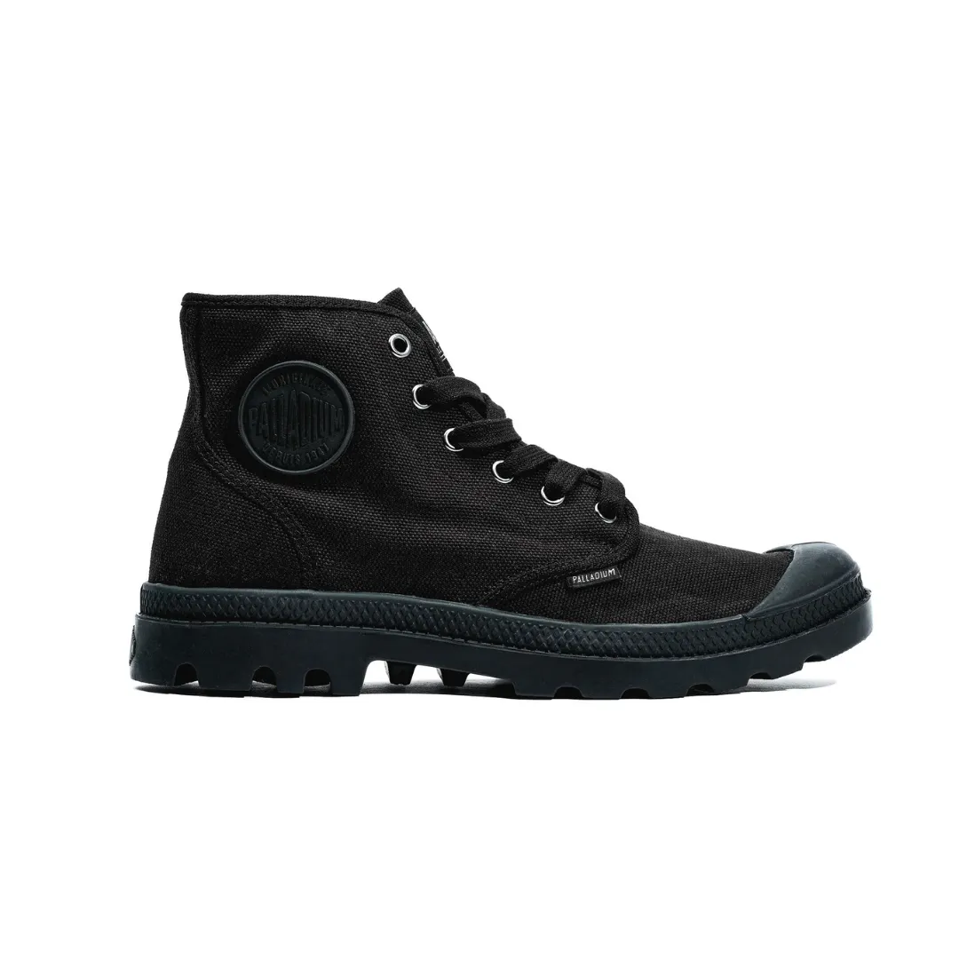 Office Smart Mid Length Pampa Hi Boot in Black from Palladium