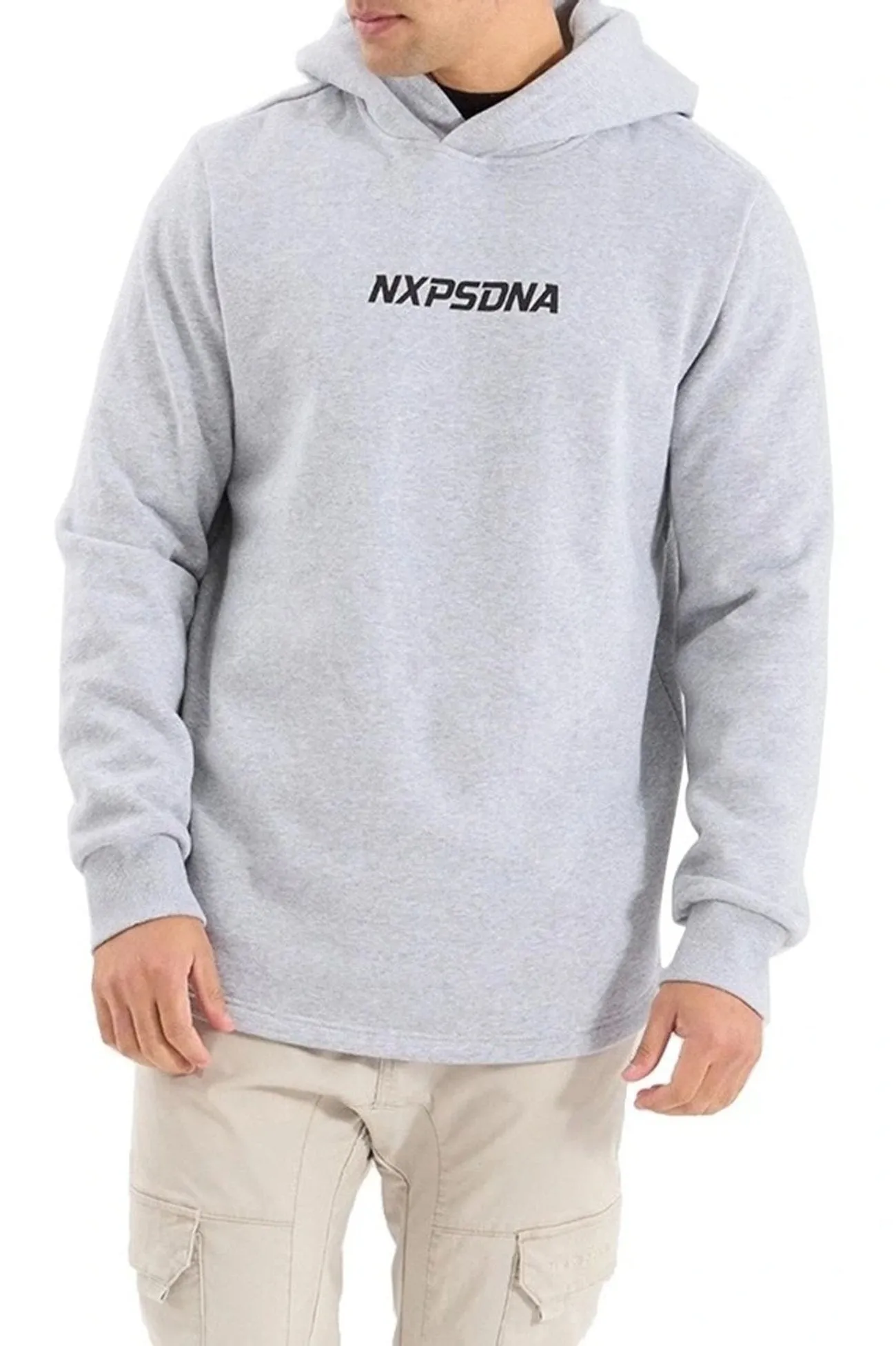 product anniversary romance Front Pocket Centaur Dual Curved Hoodie Grey Marle