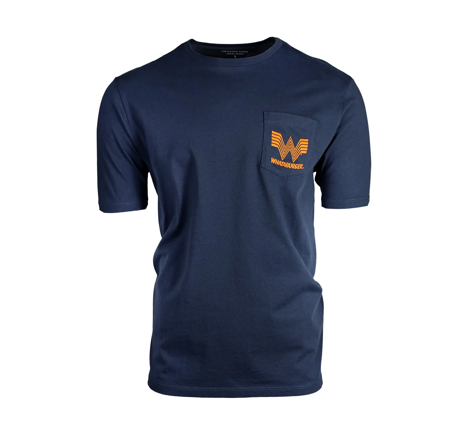 Vineyard Vines x Whataburger WhataFlag Navy Tee Active Flex