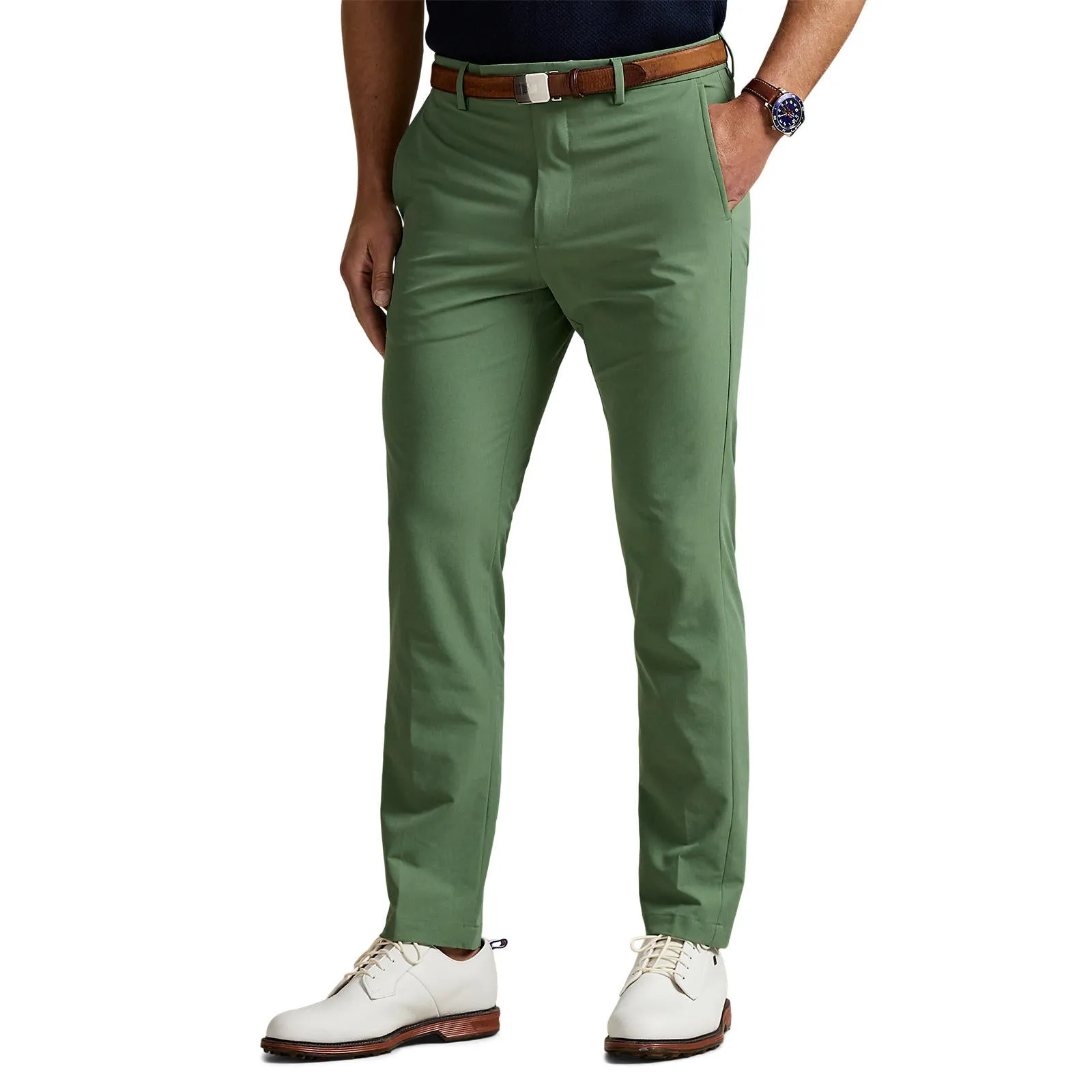 RLX Ralph Lauren Athletic Lightweight Stretch Cypress Golf Pants - Fatigue Classic Comfort Sporty Look
