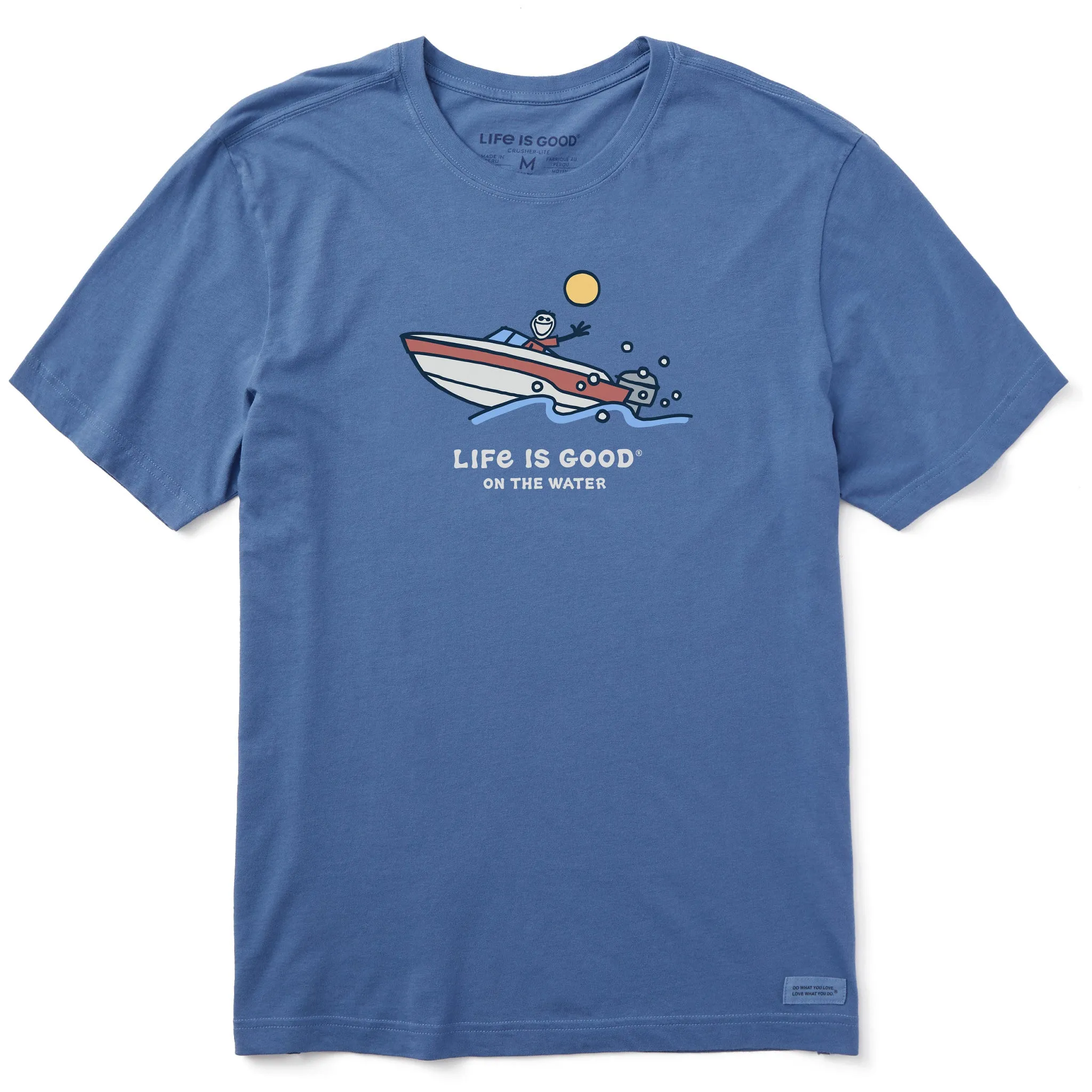 Casual Essentials Men's Jake Speedboat Short Sleeve Tee