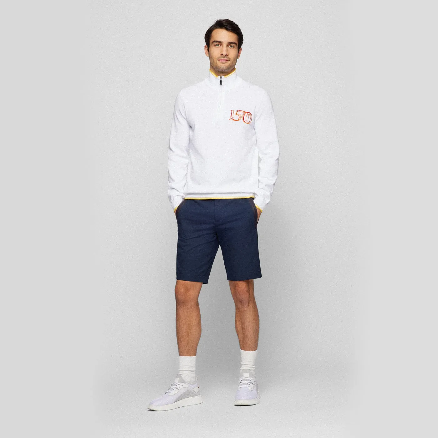 Adaptive design Odor-resistant BOSS Liem 4-10 Shorts - Dark Blue