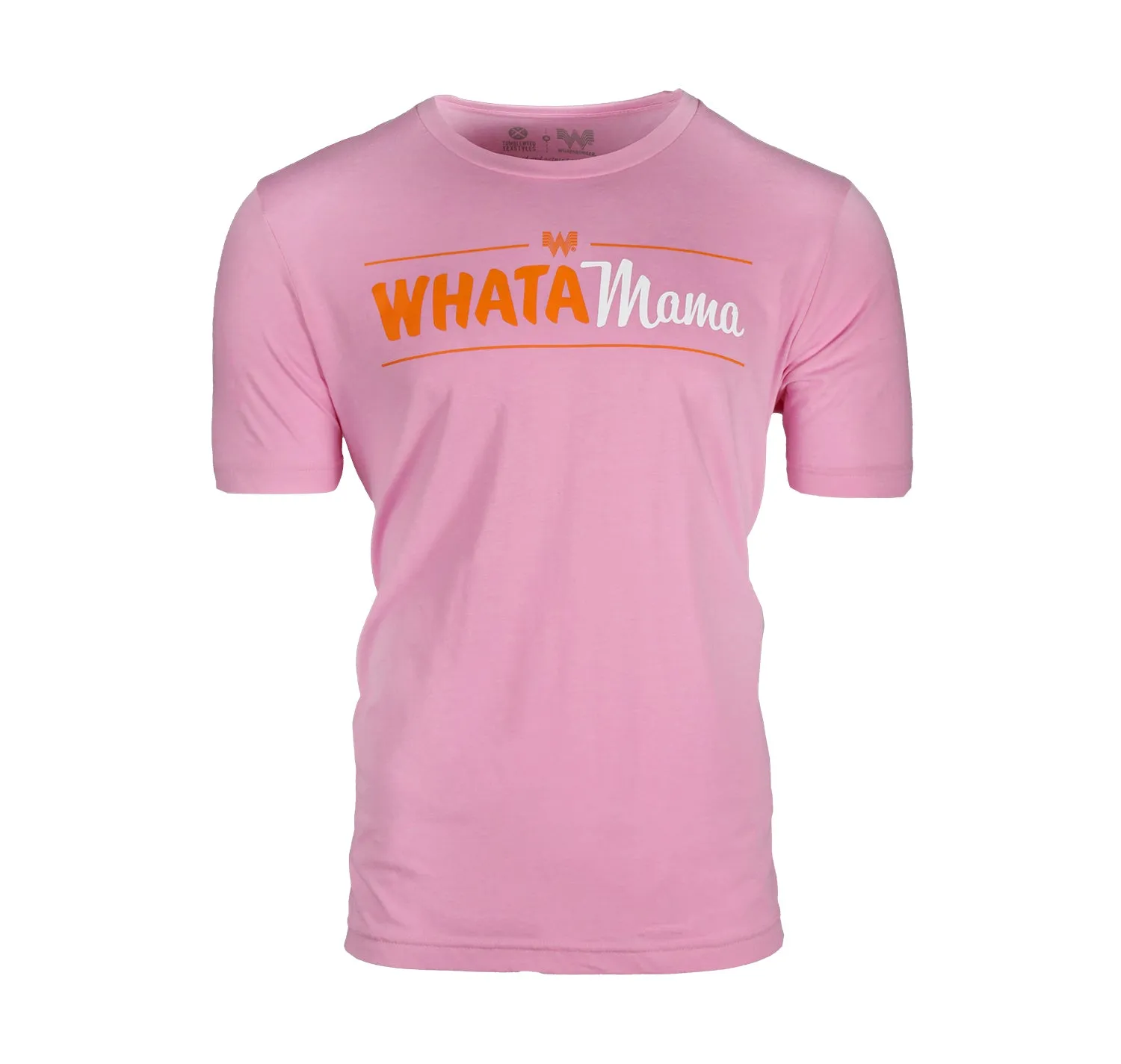 Fun and Relaxed Eco Certified Fiber Pink WhataMama Tee