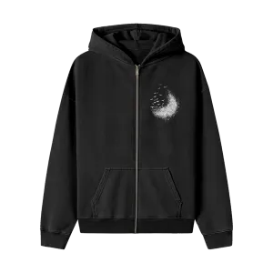 product lanyard visibility Cemetery Drive Zip Hoodie