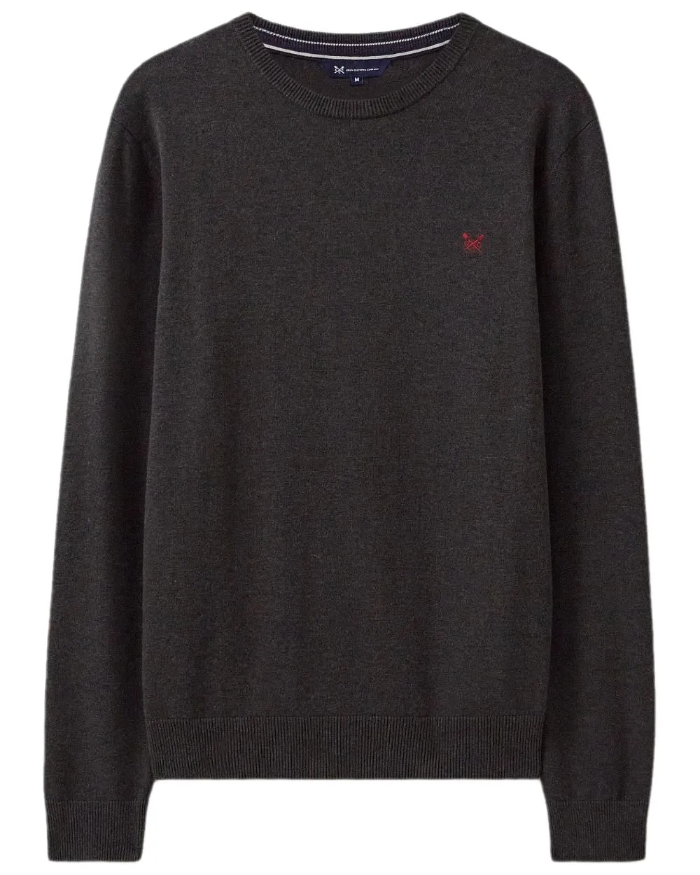 Crew Clothing Mens Organic Cotton Crew Neck Jumper Art Glow LowMaintenanceMaterial