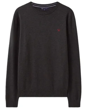 Crew Clothing Mens Organic Cotton Crew Neck Jumper AntiStaticTechnology Daily Wear