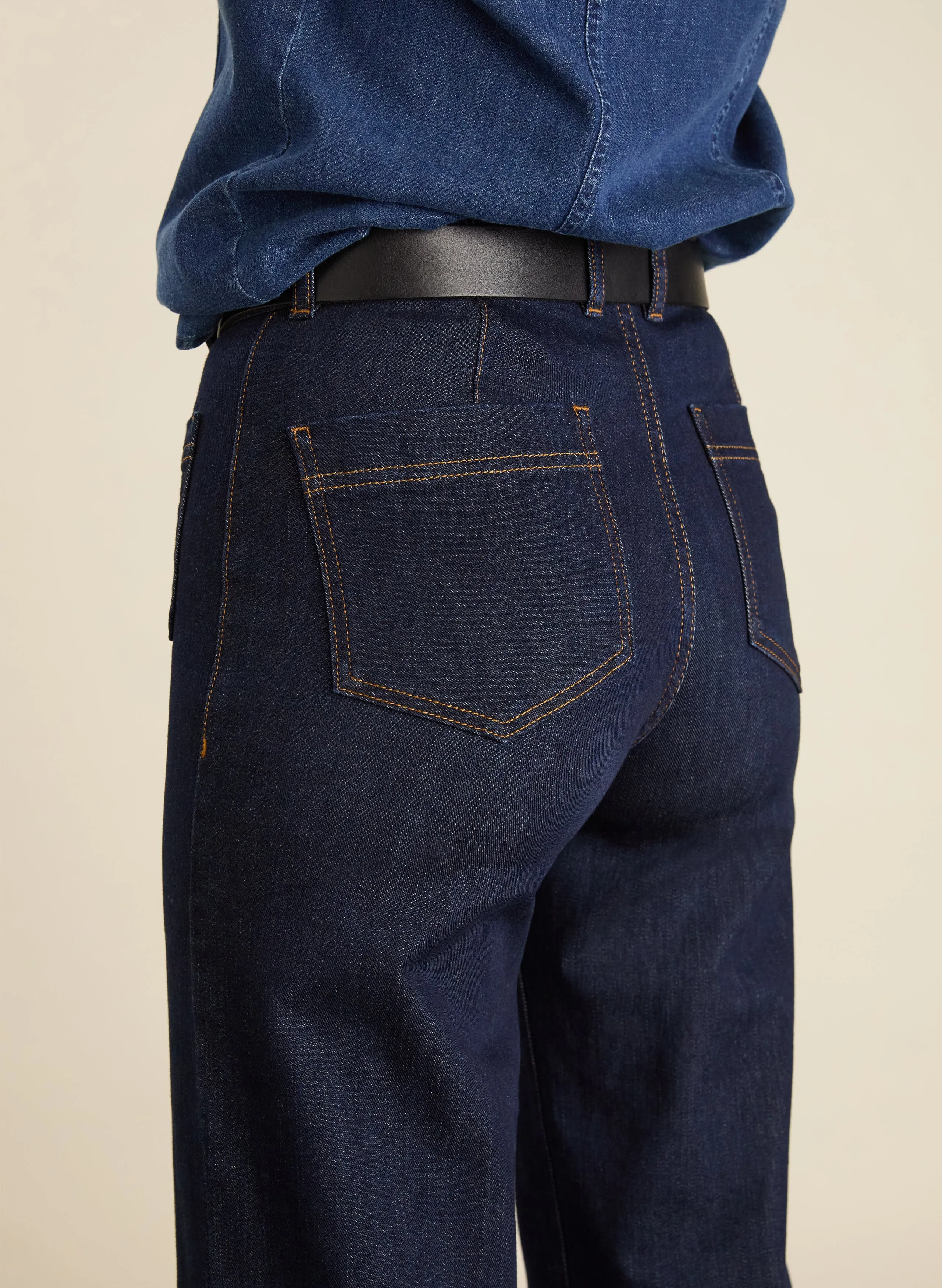 Utility Basic Work Ready Soft Petite Robyn Organic Cotton Stretch?Jeans