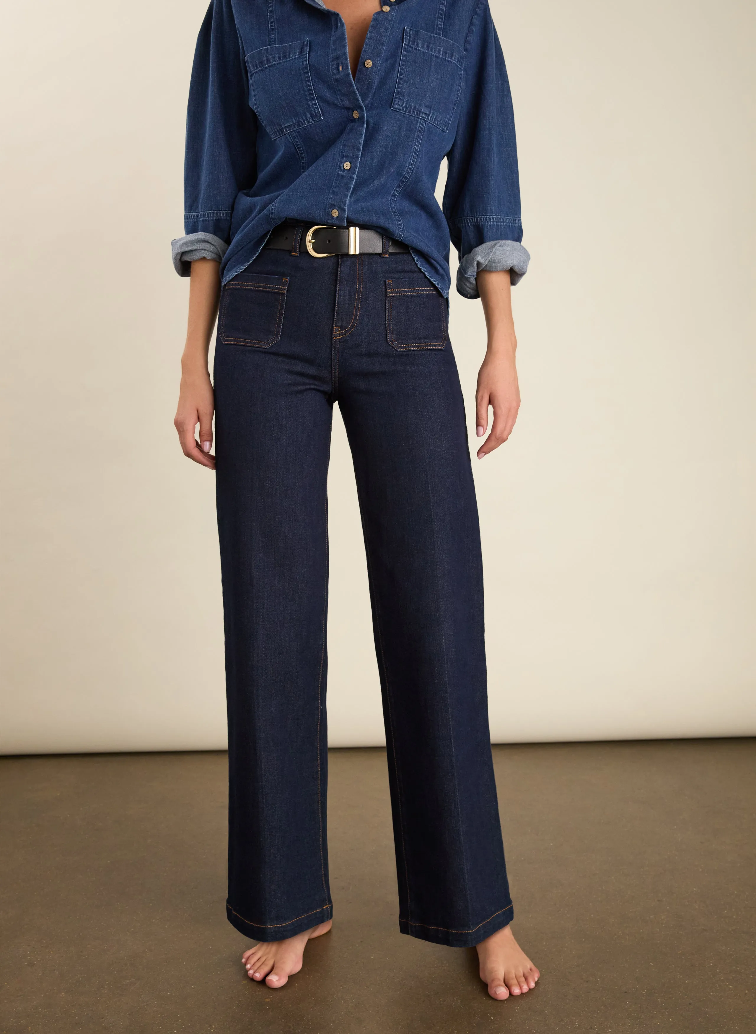 Timeless Choice Petite Robyn Organic Cotton Stretch?Jeans