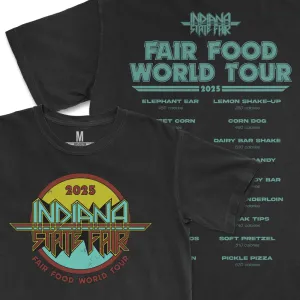 Fair Food World Tour Tee Tight Fit baby shower