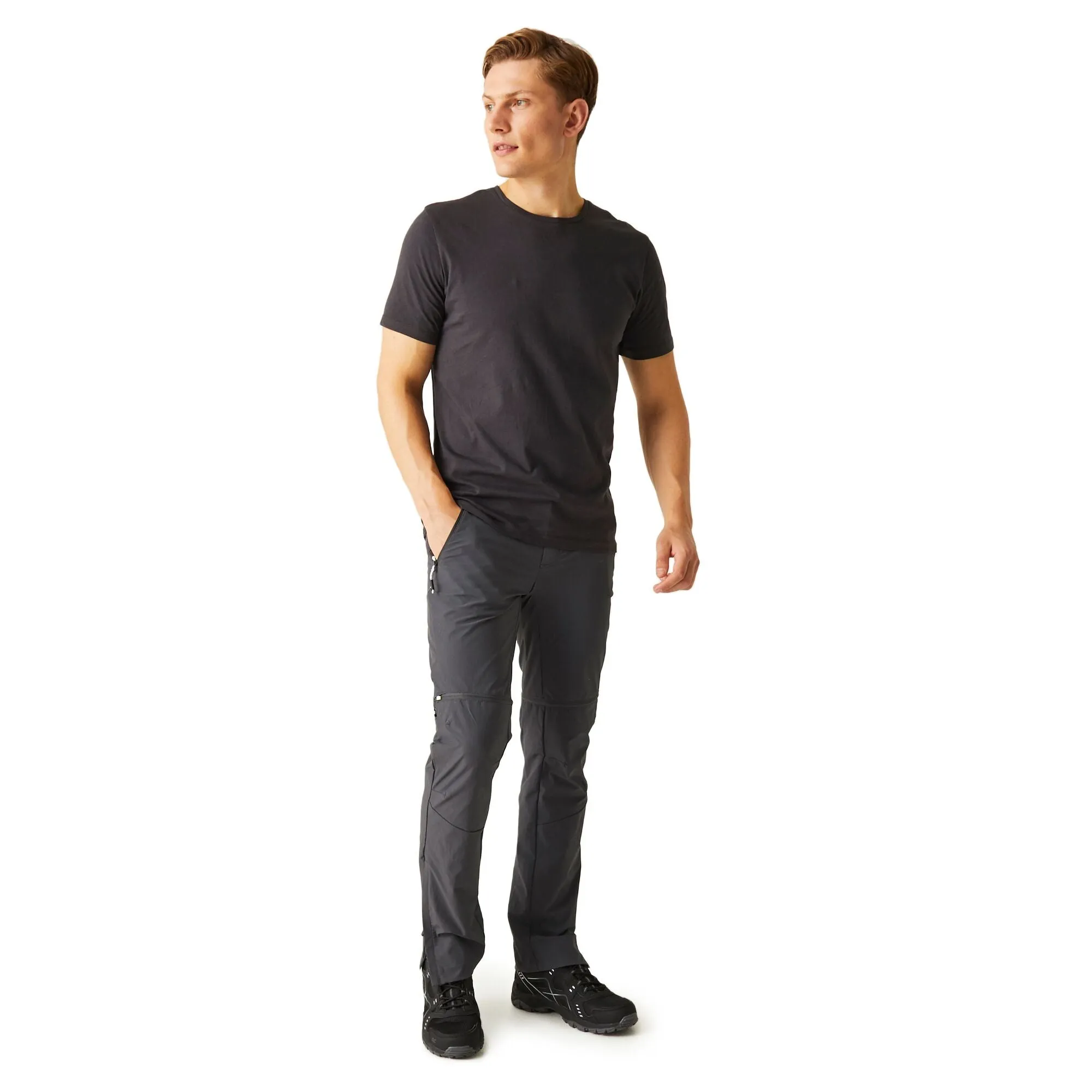 Chill Comfort Regatta Mens Mountain Zip Off Walking Trousers