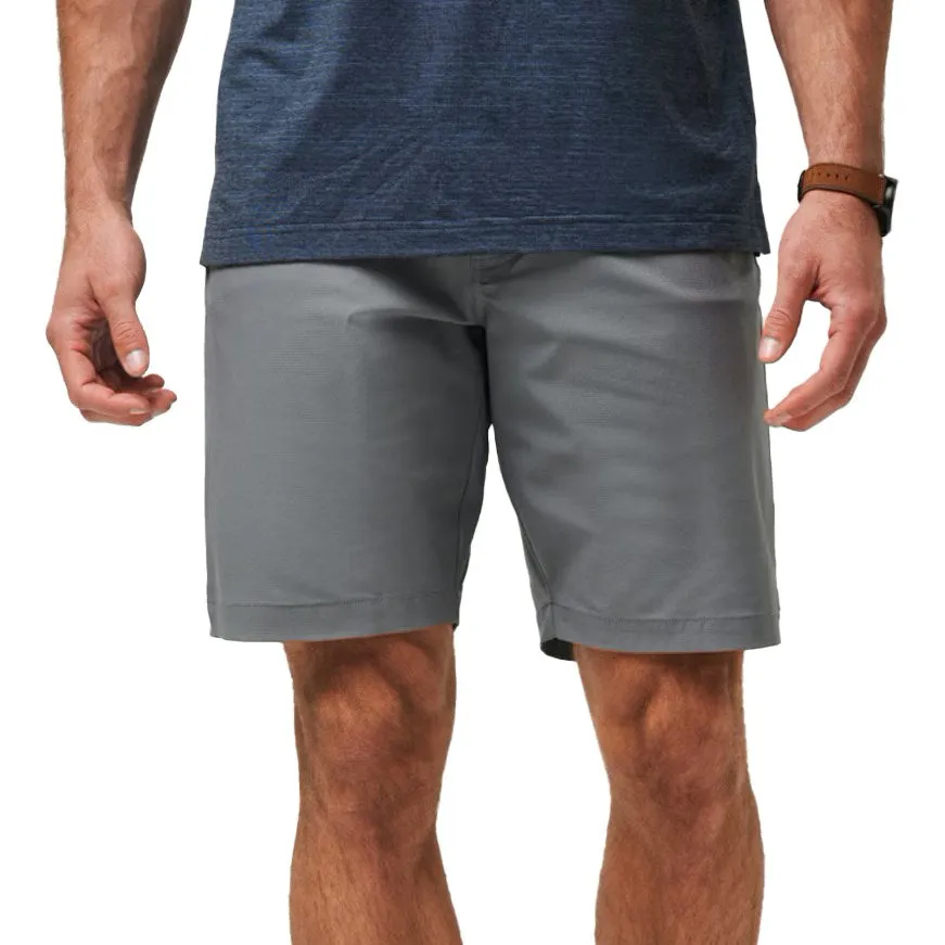 Quick Evaporation Fabric Travis Mathew Wanderlust 9" Golf Shorts - Quiet Shade
