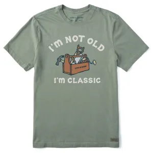 Distressed Hem Finish Bohemian freedom Men's I'm Classic Tool Box Short Sleeve Tee