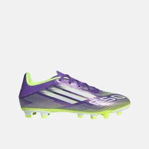 Adidas F50 Club FG/MG Soccer Cleats Sky Light Neutral Alignment Design