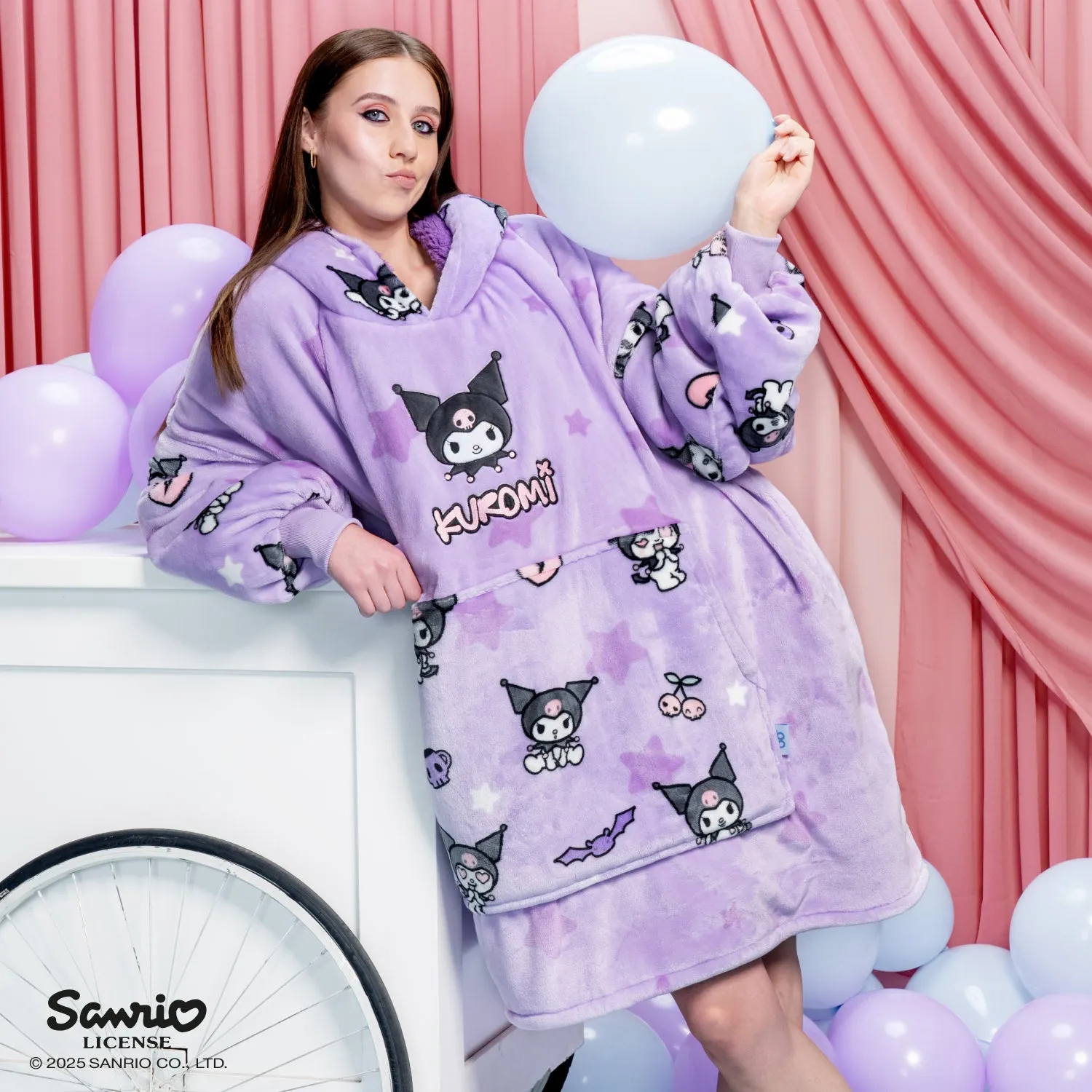 Hidden Stretch Panel Quiet Mornings Kuromi