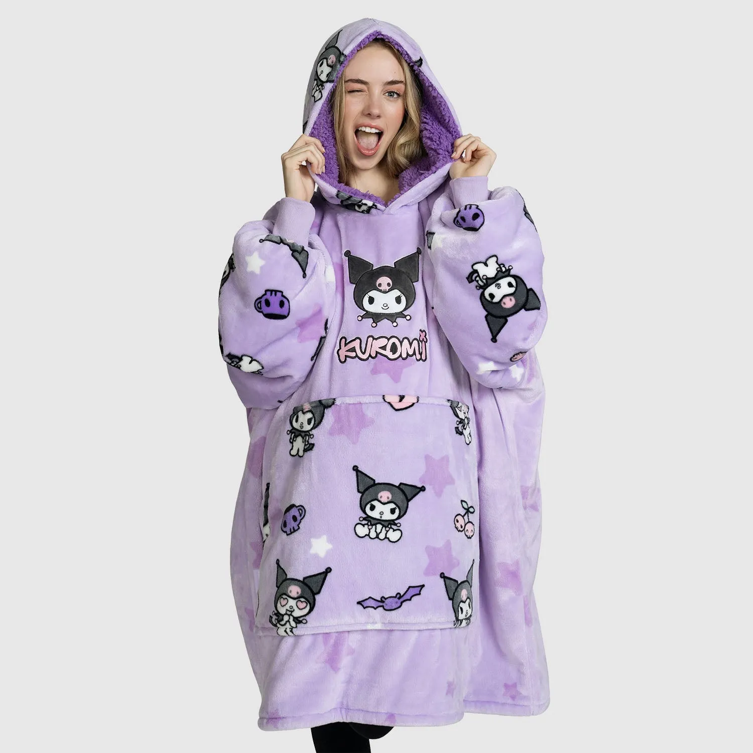 Kuromi Double Needle Stitching Late Night Comfort