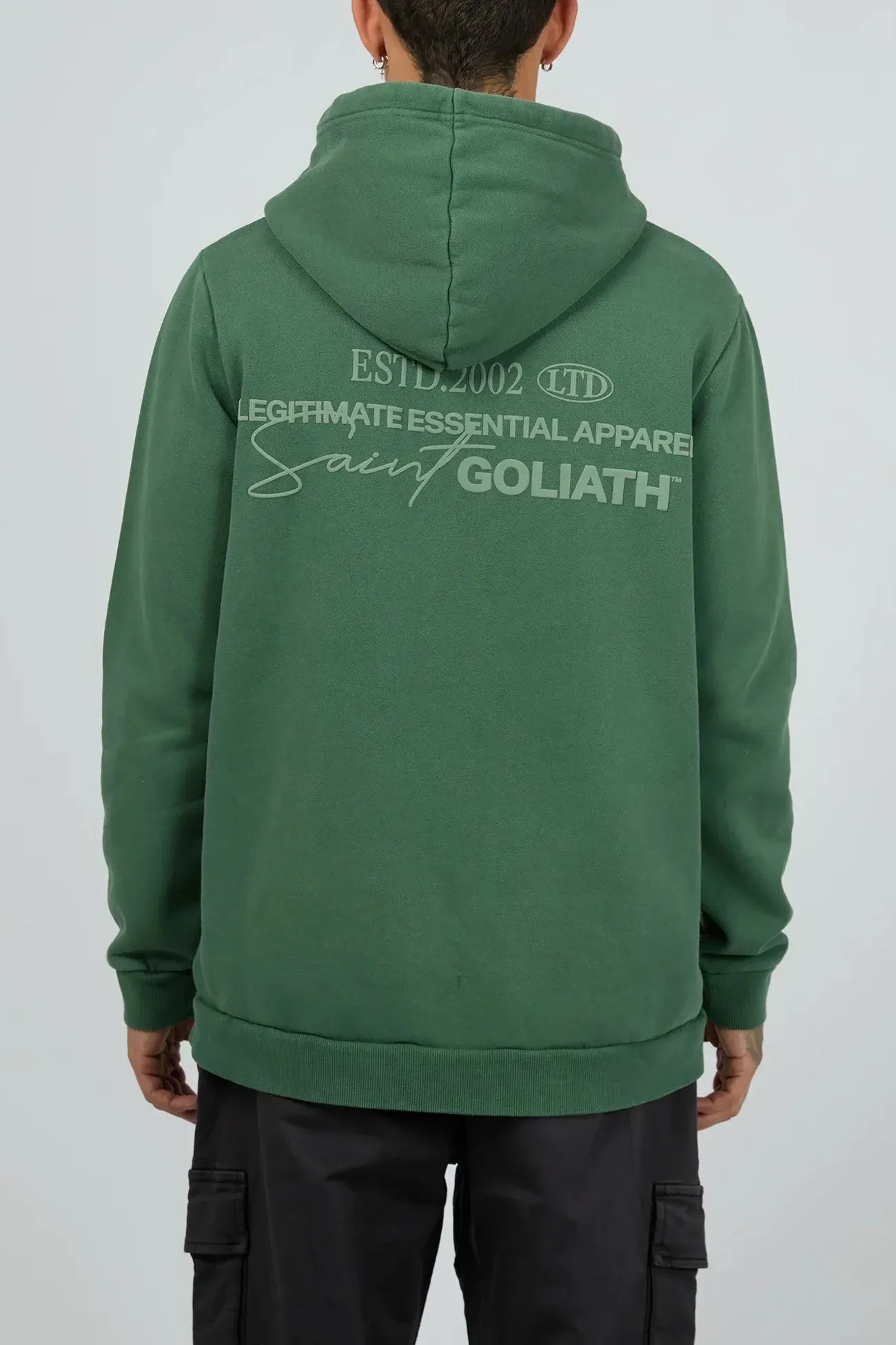 Relaxed Layers product sporty style statement Memory Hoodie Green