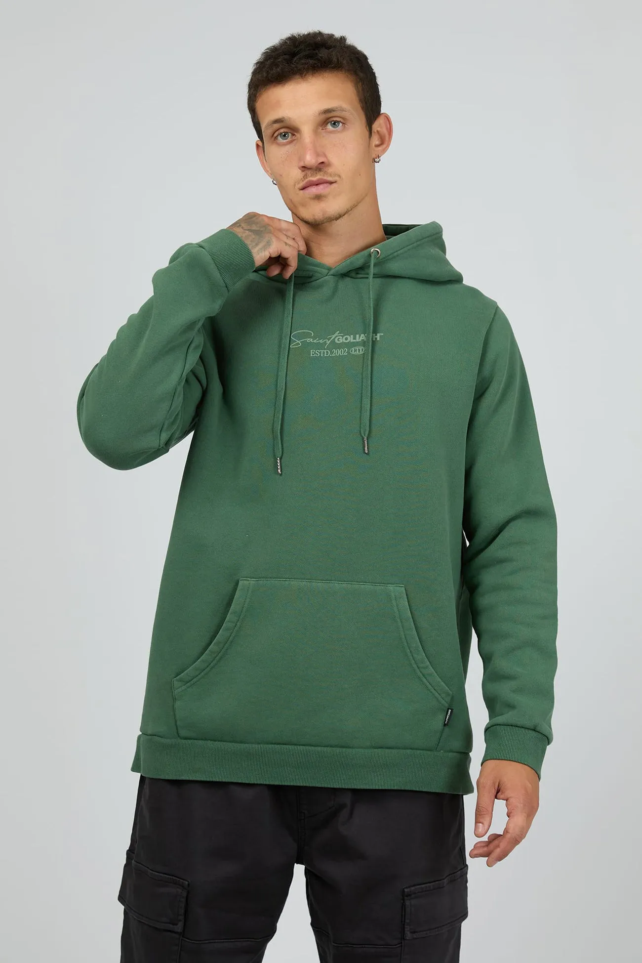Memory Hoodie Green Wool product watch punctuality