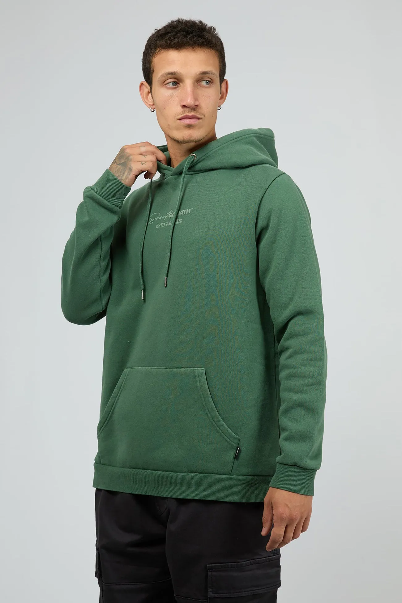 Memory Hoodie Green Lightweight Layer Cozy Trend