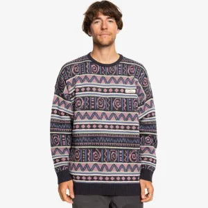 Quiksilver Mens Purple Vision Pullover Relaxed Wear