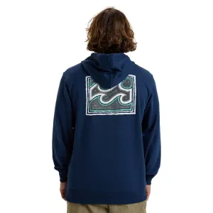 Billabong Mens Foundation Hoodie Minimalist Style