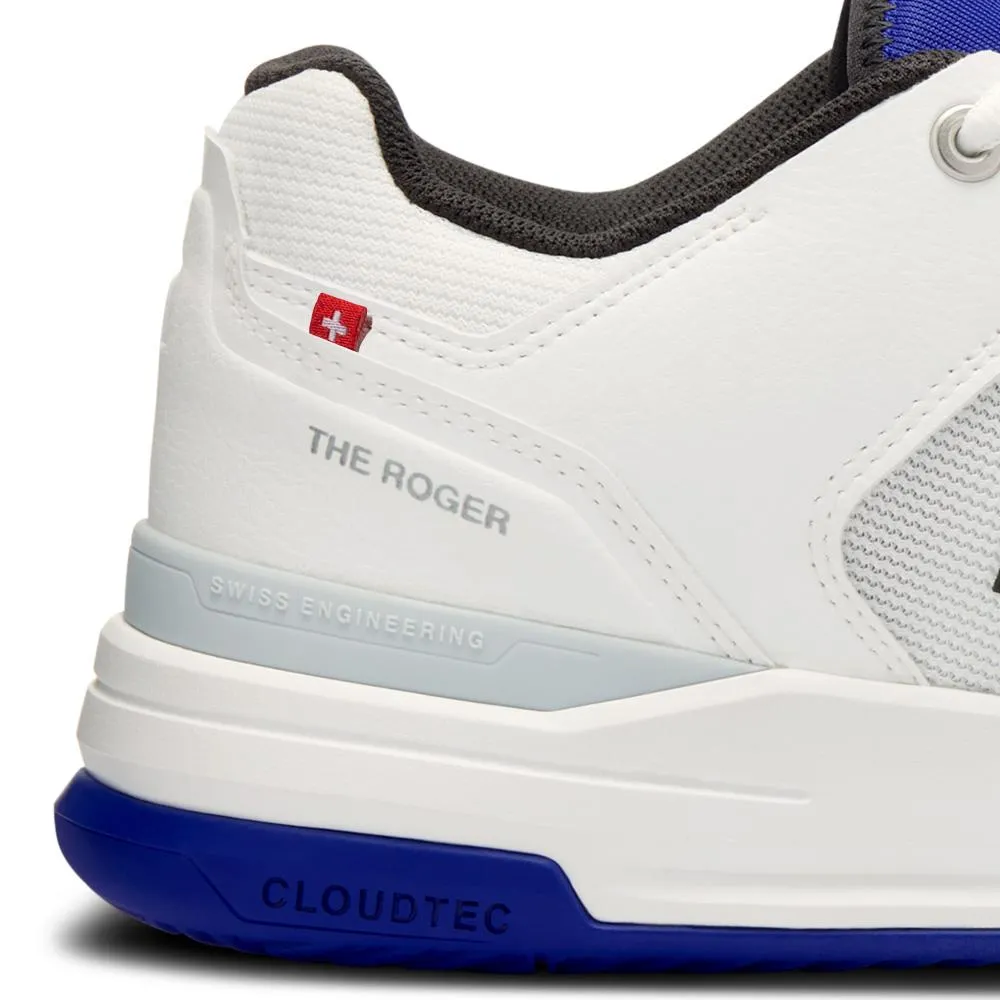 On Men's THE ROGER Clubhouse Pro - Undyed/Indigo Long Walk Low Profile Silhouette