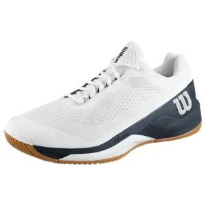 Wilson Men's Rush Pro 4.0 - White/Navy Blazer All Season