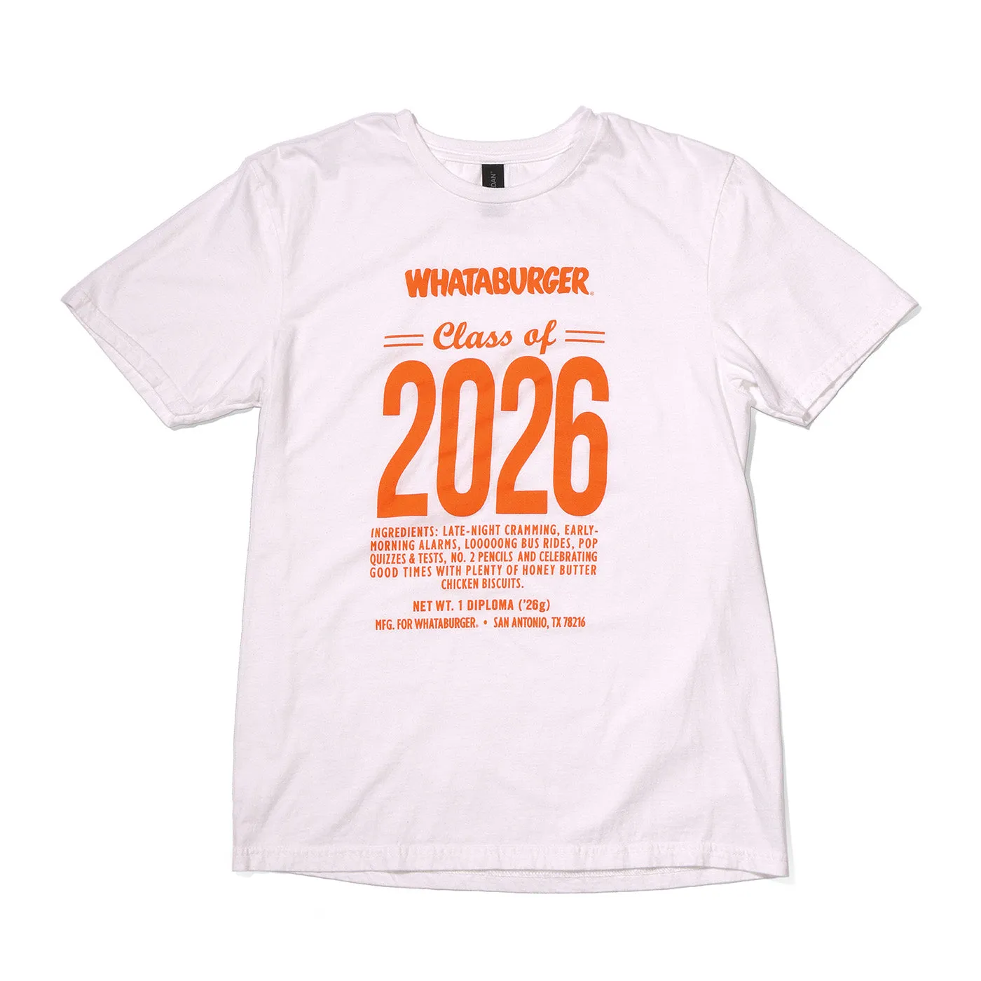 Eco Certified Textile Class of '26 Tee