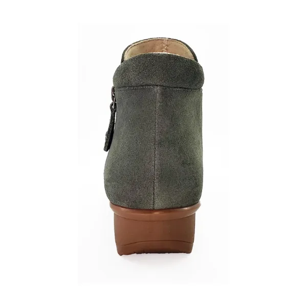 Rugged Built Daily Walks Thermal Core Mountain Hike Revere Women's Damascus Bootie Wide Moss