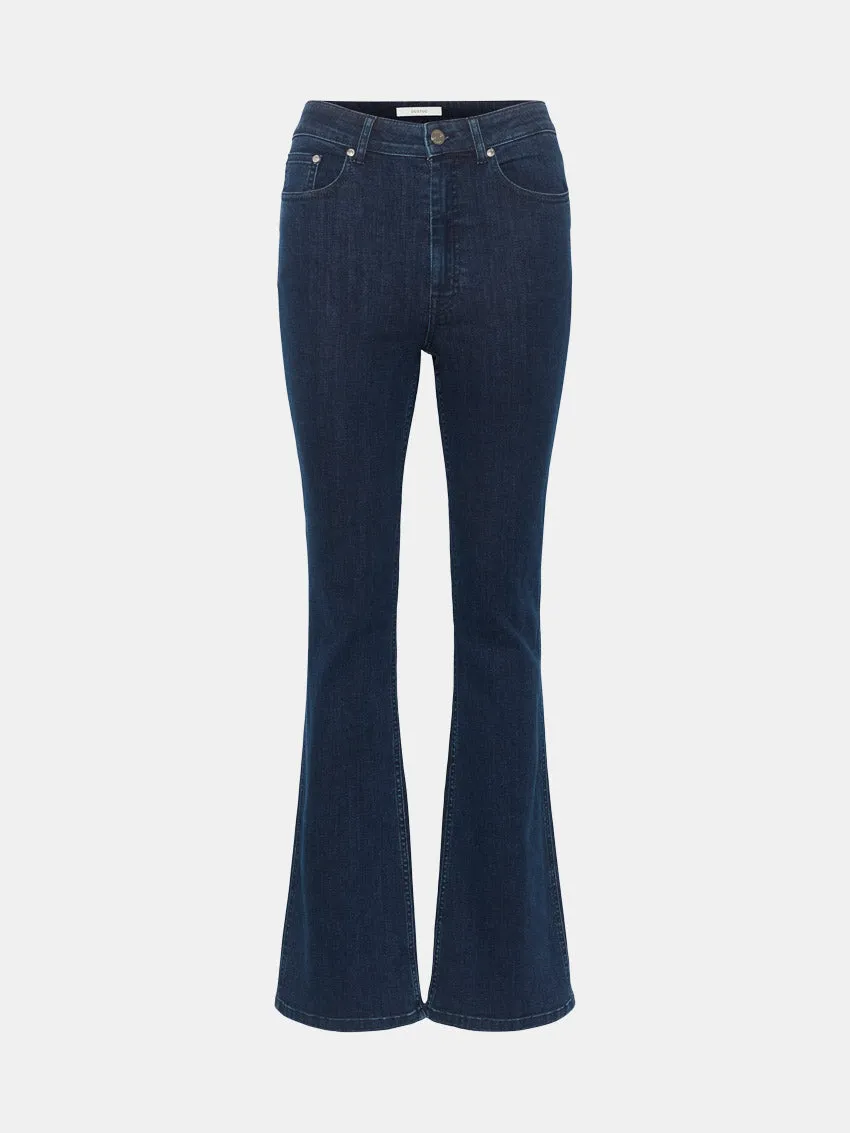 Office Wear Modern RivyGZ Jeans Dark Blue