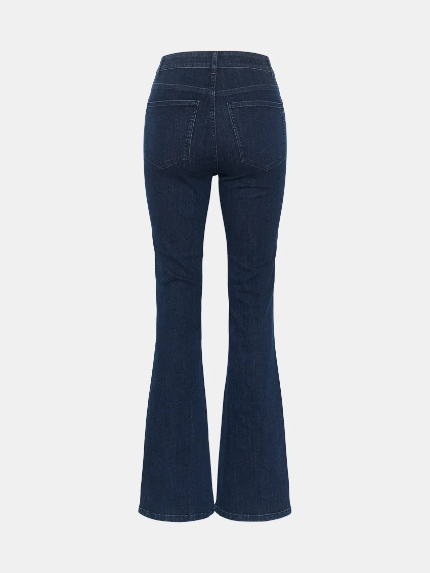 Outdoor Adventure Earthy Sanded Seam Comfort RivyGZ Jeans Dark Blue