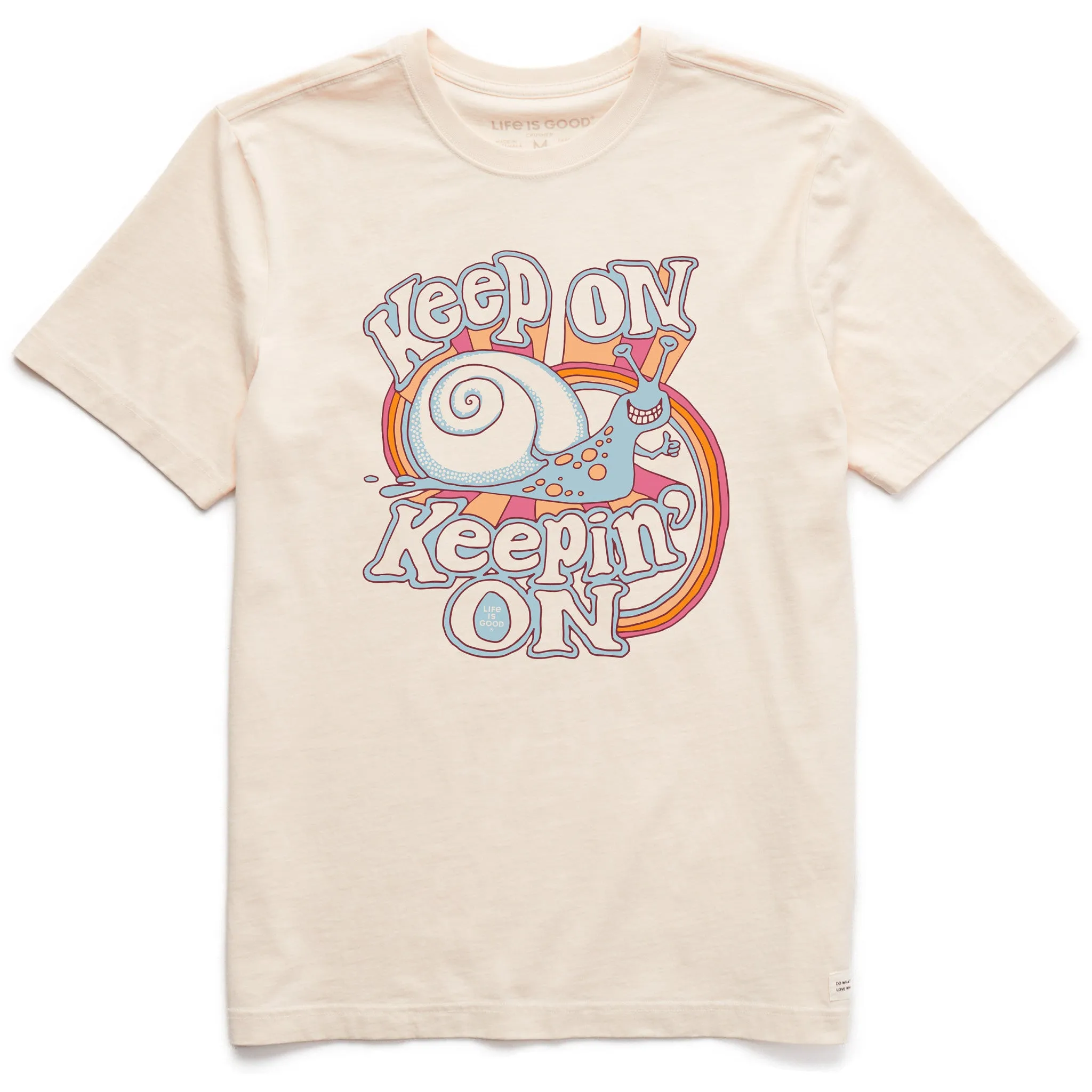 Outdoor Fashion FlexibleKnit Men's Keep On Keepin' On Short Sleeve Crusher Tee