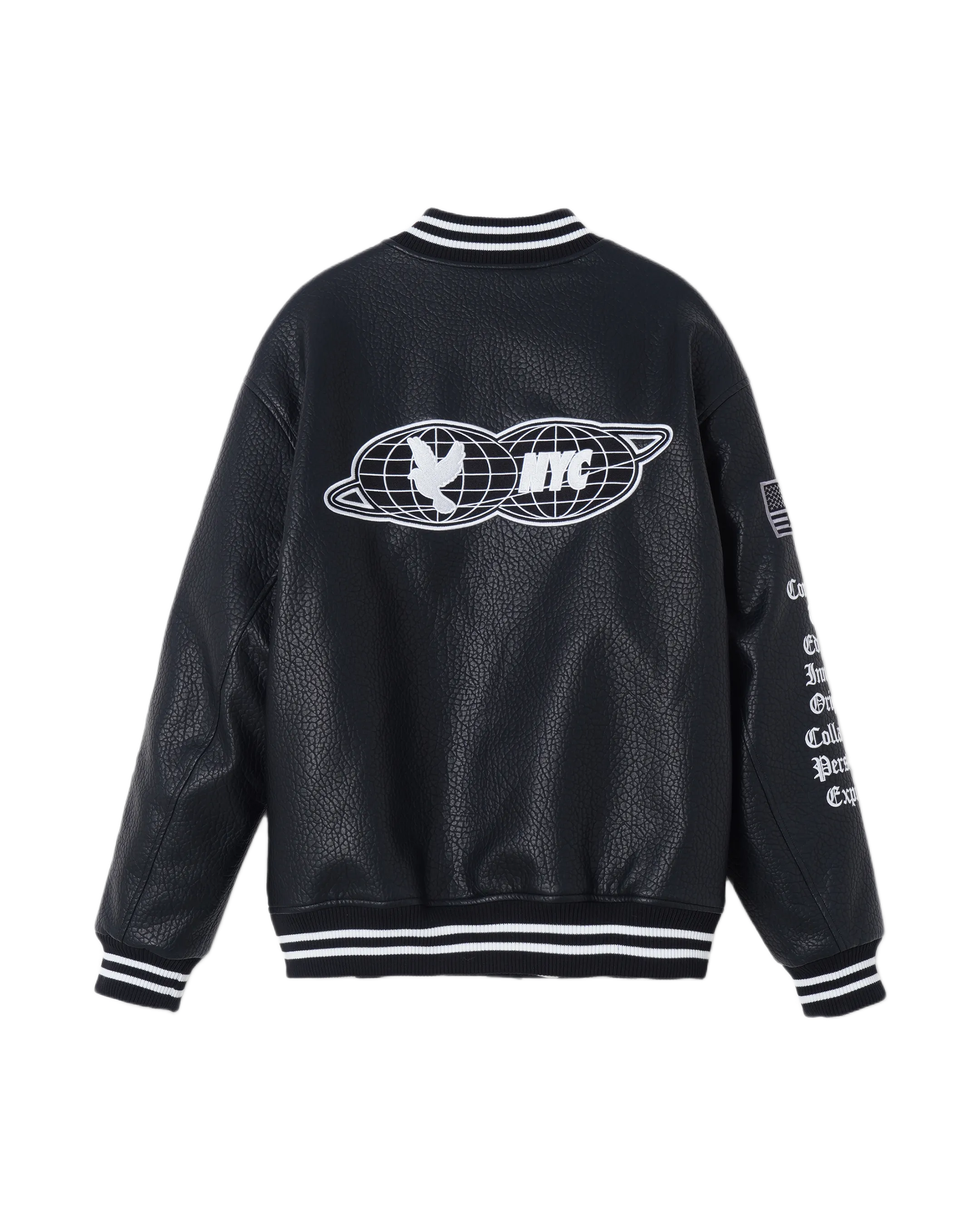 Rockefeller Varsity Jacket Contoured Back Panel