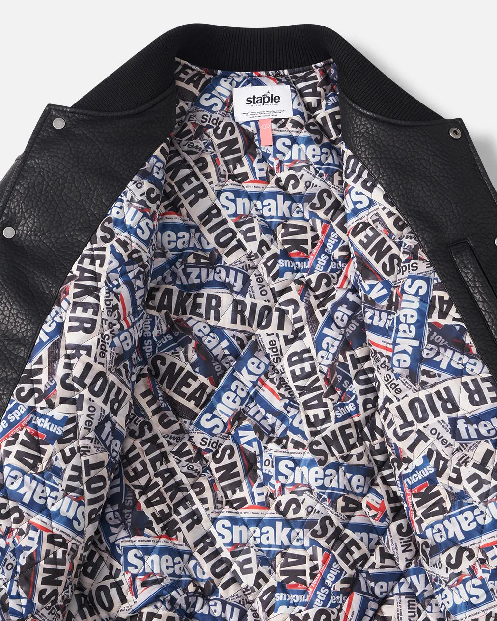 Rockefeller Varsity Jacket Double Stitch Seams